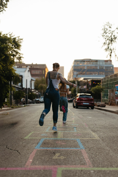 family photoshoot in maboneng, johannesburg